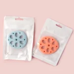 M010093 Silicone Lotus Root Tablets Baby Soothing Teether Children Molars Toys Maternal And Child Supplies, Colour: Beige With Lanyard - Image 6