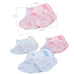 WZ-001 Multifunctional Cartoon Boat-shaped Children Folding Zipper Mosquito Net - Image 2