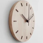 Solid Wooden Wall Clock Home Living Room Wall Clock Decorative Clock - Image 4