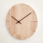 12 inch Solid Wooden Wall Clock Home Living Room Wall Clock Decorative Clock - Image 2