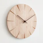 12 inch Solid Wooden Wall Clock Home Living Room Wall Clock Decorative Clock - Image 3