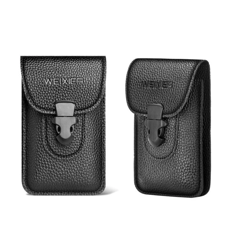 3 PCS WEIXIER 8640 7 Inch Belt Waistband Bag Outdoor Sports Men Mobile Phone Waist Bag
