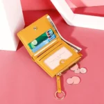 928666 Multi-Card Keychain Coin Purse Short Ladies Wallet - Image 6