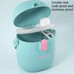 2 PCS YOLE KID Baby Milk Powder Box Large-Capacity Portable Out-Packing Gimi Powder Box Baby Food Supplement Storage Sealed Tank - Image 4