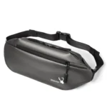 WEIXIER 9563 Men Outdoor Messenger Bag Multifunctional PU Large-Capacity Waist Bag