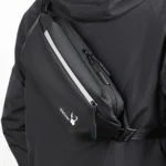 WEIXIER 9563 Men Outdoor Messenger Bag Multifunctional PU Large-Capacity Waist Bag - Image 7