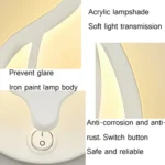 Indoor Living Room Corridor LED Wall Lamp Room Bedside Lamp - Image 2