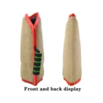 Red Twill Jute Training Dog Bite Sleeve Open Sleeve Protector Pet Products - Image 3