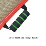 Red Twill Jute Training Dog Bite Sleeve Open Sleeve Protector Pet Products - Image 7