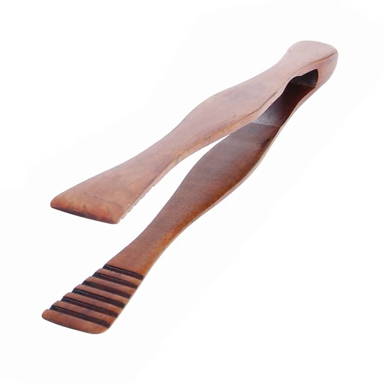 TBD0567752101.webp Wooden Food Clip Kitchen Household Barbecue Food Clip Dessert Pastry Bread Clip - Image 1