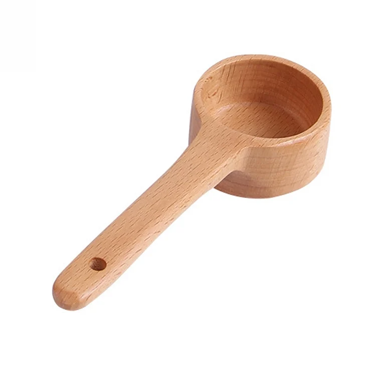 TBD0568039901.webp Long-Handled Wooden Spoon Seasoning Spoon Dessert Coffee Milk Tea Spoon - Image 1
