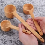 Long-Handled Wooden Spoon Seasoning Spoon Dessert Coffee Milk Tea Spoon - Image 2