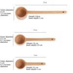 Long-Handled Wooden Spoon Seasoning Spoon Dessert Coffee Milk Tea Spoon - Image 3