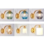 5W Warm Light Simple Bedroom Study Bedside Lamp LED Wall Lamp Creative Corridor Wall Lamp - Image 8