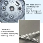 Metal Multifunctional Garden Household Car Watering Sprinkler High Pressure Nozzle - Image 4