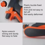 Metal Multifunctional Garden Household Car Watering Sprinkler High Pressure Nozzle - Image 5