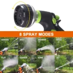 Metal Multifunctional Garden Household Car Watering Sprinkler High Pressure Nozzle - Image 6