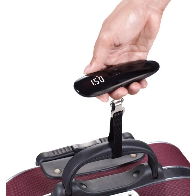 TBD0568381801A.webp 50kg/0.05kg Baggage Scales Portable Luggage Scales Express Package Scales Hand-Held Electronic Scale - Image 1