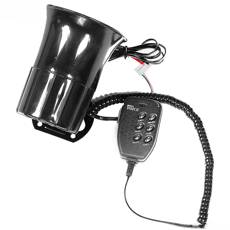 TBD05687285_2.webp Car Motorcycle Horn 12V Alarm Horn 6-Tone Loudspeaker - Image 3