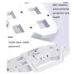 6609 3D Stereo LED Alarm Clock Living Room 3D Wall Clock - Image 6