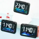 Color Screen Children Electronic Alarm Clock LCD Bedside Alarm Clock - Image 9