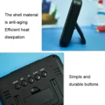 Color Screen Children Electronic Alarm Clock LCD Bedside Alarm Clock - Image 4