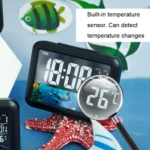 Color Screen Children Electronic Alarm Clock LCD Bedside Alarm Clock - Image 7