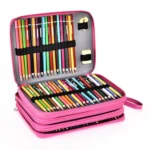 184 Hole Art Storage Pencil Case Multicolor Sketch Pen Color Lead Large Capacity Stationery Box - Image 5
