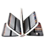 200 Hole Art Painting Pen Storage Bag Large-Capacity Crocodile Pattern PU Pencil Bag - Image 5