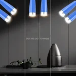 Gradual Stepless Dimming Ever-Changing Universal Three-Color Temperature Hanging Neck Hose Reading Lamp - Image 6