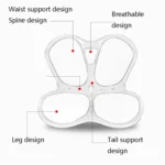 Office Waist Flower Petals Cushion Corrected Sitting Posture Pregnant Woman Decompression Petals - Image 2