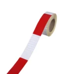 Red And White Car Reflective Film Annual Inspection Of The Car Body Stickers Reflective Barlights - Image 4