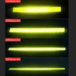 PVC Lattice Reflective Belt Generic Film Traffic Safety Facilities Anti-Collision Warning Stickers - Image 6