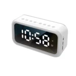 FY101 Charging Bluetooth Speaker Radio Alarm Mirror Electronic Clock