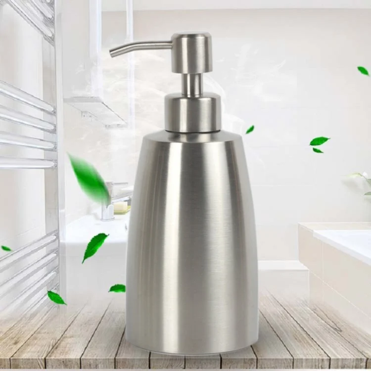 TBD0570096301.webp 304 Stainless Steel Dish Washing Liquid Bottle Hand Sanitizer Bottle Manual Soap Dispenser - Image 1