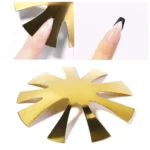 Nail Art Tool Crystal Nail Making Plastic Steel Plate Model, Specification: Gold - Image 10