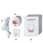 16W Rose Nail Art Phototherapy Lamp USB Sun Lamp LED Quick-Drying Nail Polish Baking Lamp - Image 7