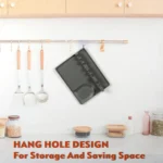 2 in 1 Kitchen Silicone Spoon Holder Shelf - Image 5
