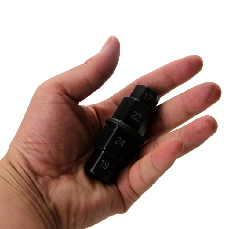 TBD0571148501_B3.webp Motorcycle Wheel Axle Disassembly Tool Front Wheel Spindle Removal Wrench Disassembly Sleeve Hex Socket - Image 4