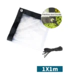 Balcony Windows Transparent Rainproof Cloth Plants Insulation Anti-Bird Thick Windshield - Image 7