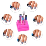 Ceramic Tungsten Steel Alloy Nail Strip Tool Set Grinding Machine Grinding Brush Polishing Tool - Image 5