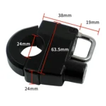 Motorcycle Helmet Lock Electric Door Oil Cover Head Lock - Image 3