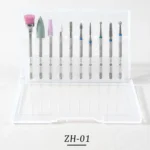 Tungsten Steel Alloy Nail Art Polished Head Set Grinding Machine Drain Brush Dead Polishing Tool - Image 5