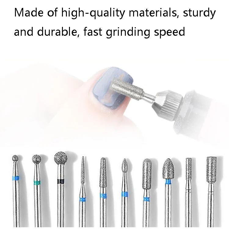 TBD0571153201_B1.webp Tungsten Steel Alloy Nail Art Polished Head Set Grinding Machine Drain Brush Dead Polishing Tool - Image 2