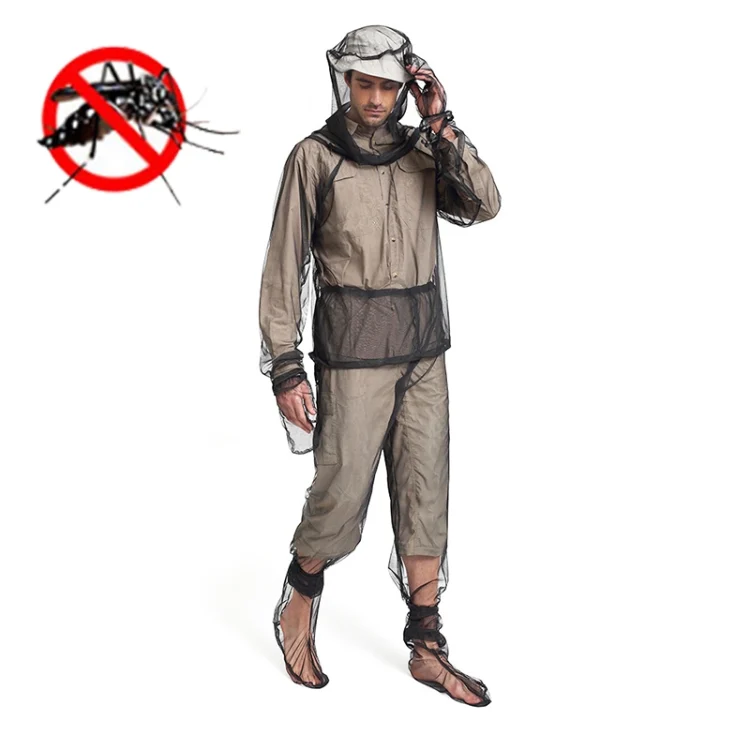 TBD0571372301_B1.webp Camping Adventure Anti-Mosquito Suit Summer Fishing Breathable Mesh Clothes, Specification: - Image 2