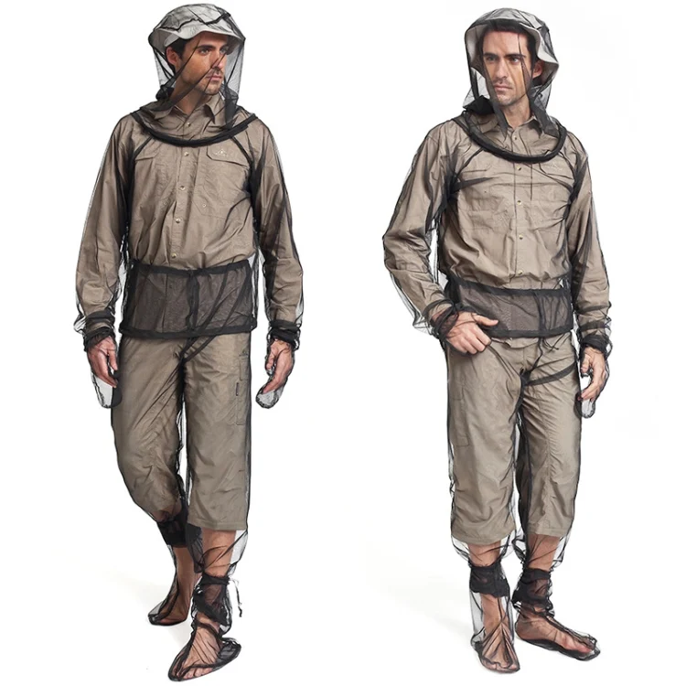 TBD0571372301_B5.webp Camping Adventure Anti-Mosquito Suit Summer Fishing Breathable Mesh Clothes, Specification: - Image 6