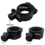 6 PCS Motorcycle Modification Accessories Handlebar Mirror Holder - Image 2