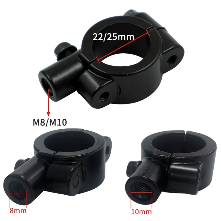 TBD0571531501_B1.webp 6 PCS Motorcycle Modification Accessories Handlebar Mirror Holder - Image 2