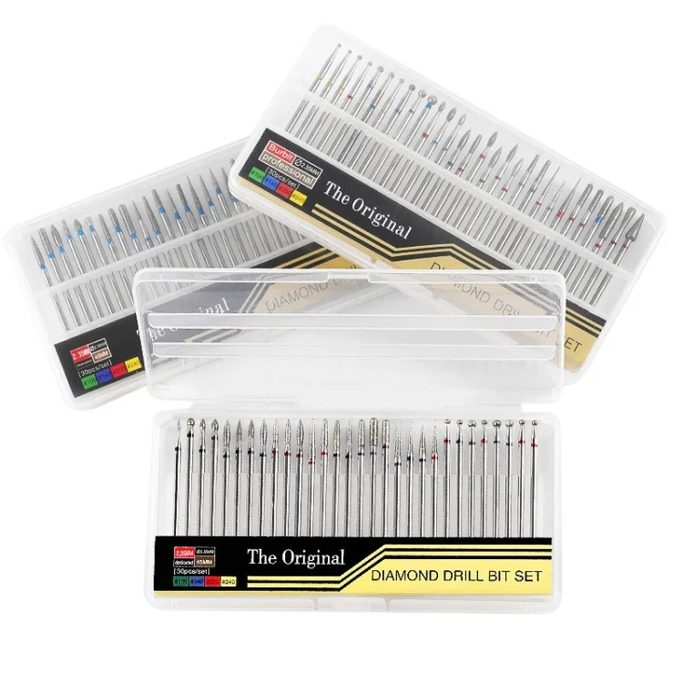 TBD0571533701_B1.webp 30 Pieces Nail Grinding Heads Set Gold Grinding Heads Nail Remover Tool Set - Image 2