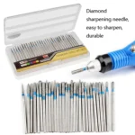 30 Pieces Nail Grinding Heads Set Gold Grinding Heads Nail Remover Tool Set - Image 5